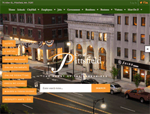 Tablet Screenshot of cityofpittsfield.org